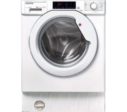 HOOVER HBWM 84TAHC-80 Integrated 8 kg 1400 Spin Washing Machine - White